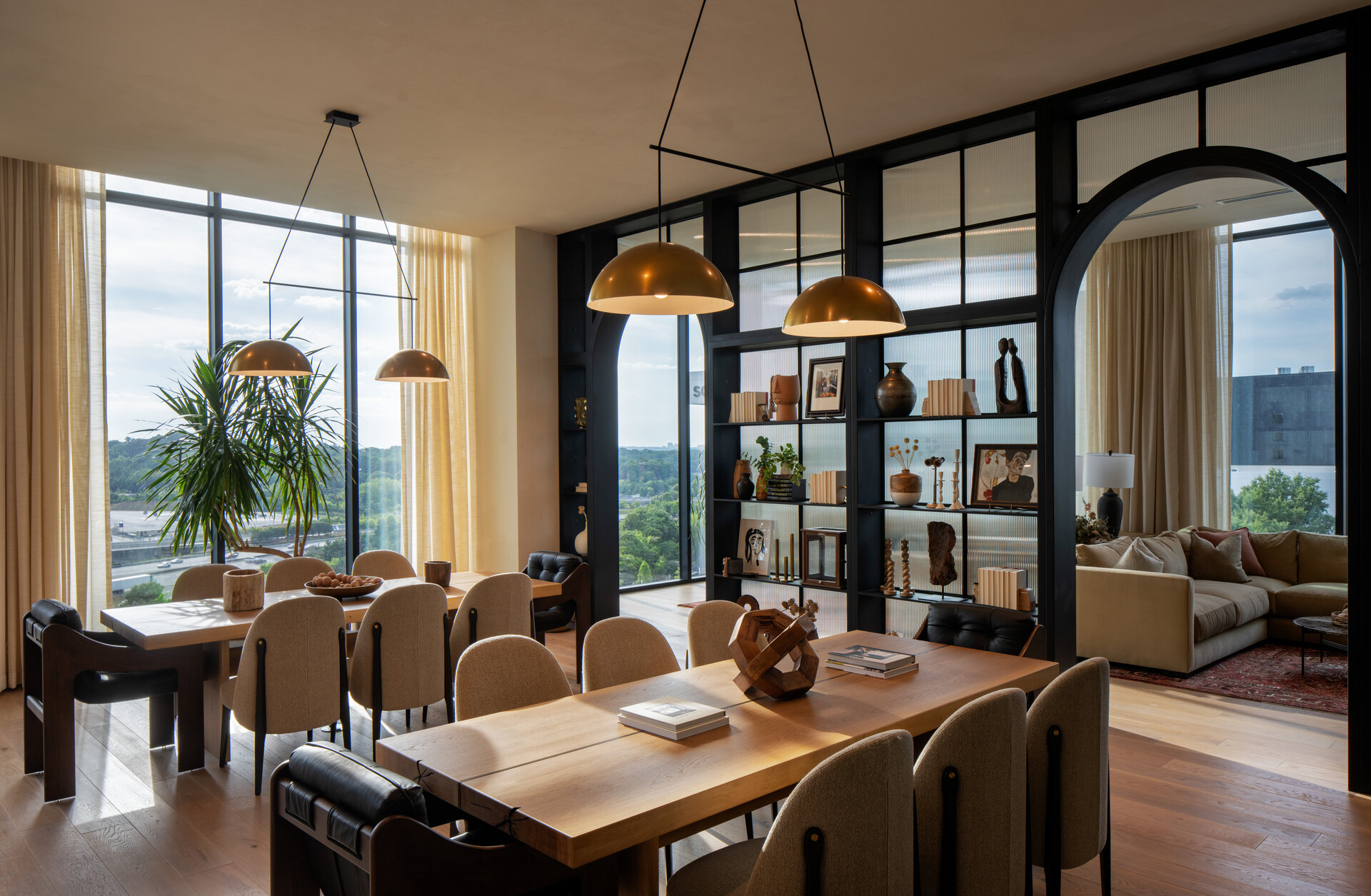 Clubroom in Emmi Midtown's luxury apartments in Atlanta, GA